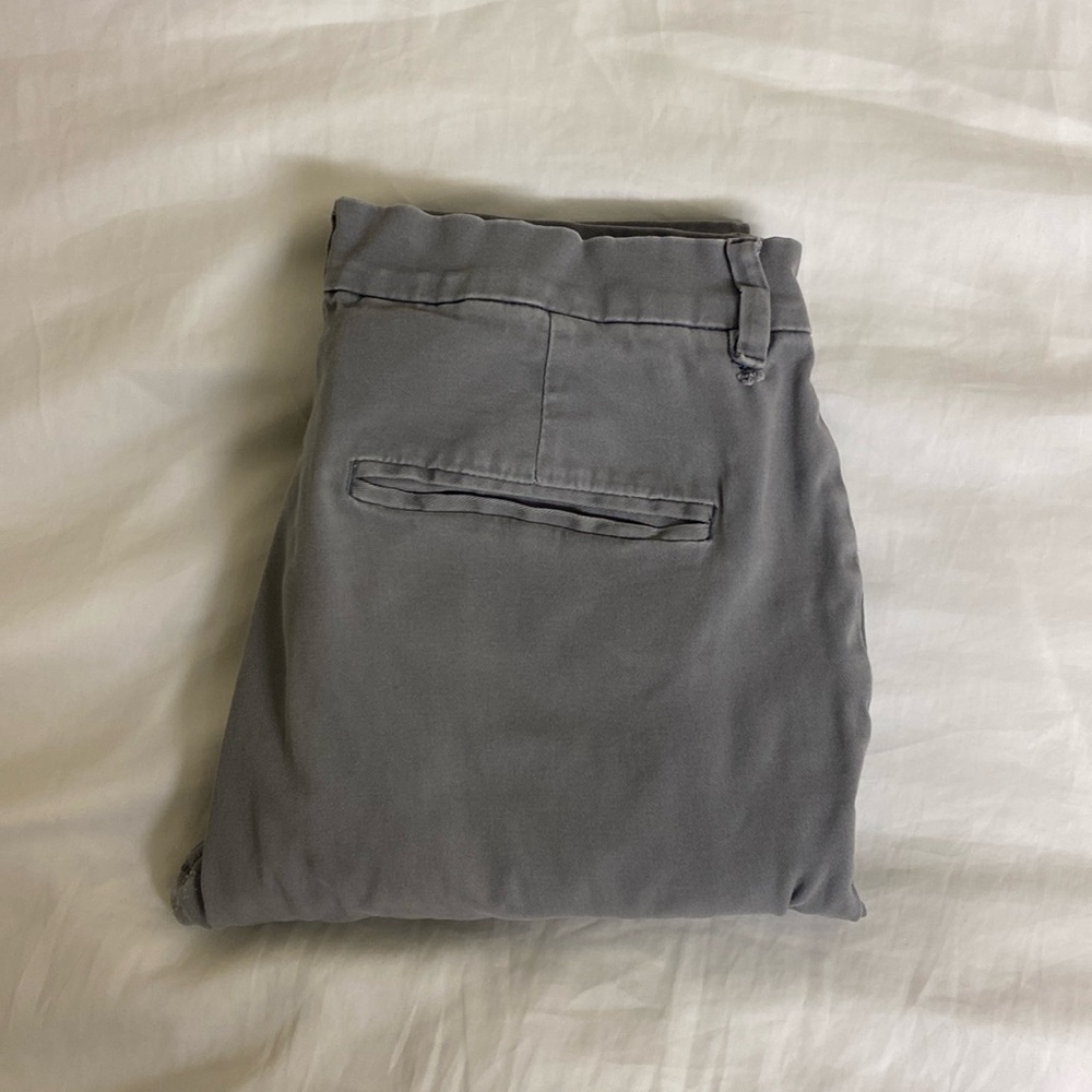 Topman’s stretch skinny chino gray pant